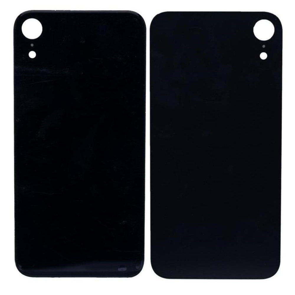 Back Glass Panel for Apple iPhone XR Black - EGFix Back Glass Panel for Apple iPhone XR Black - EGFix
